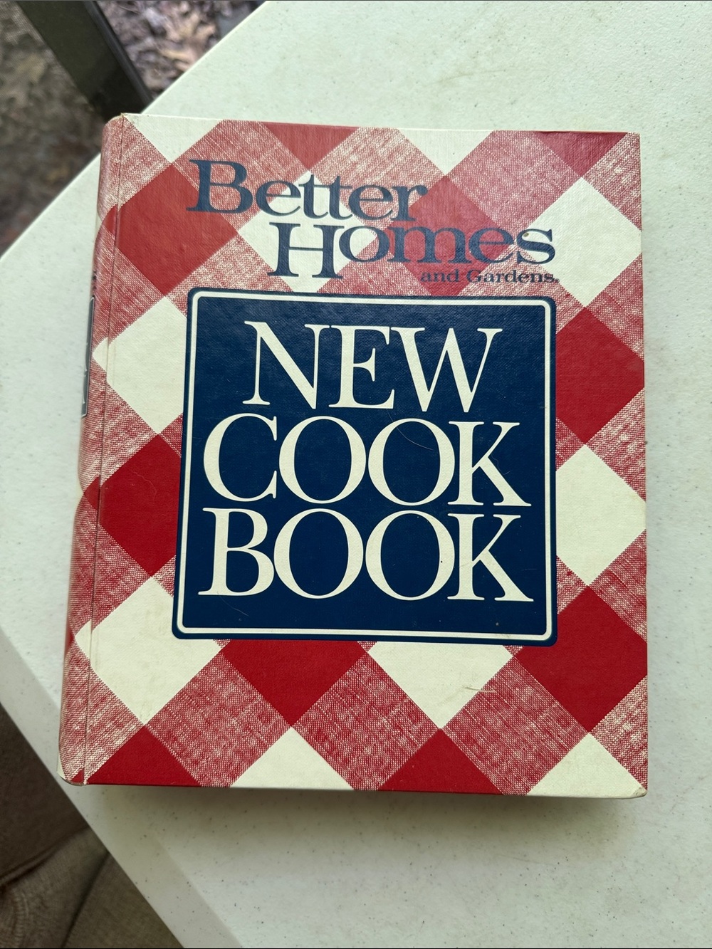 Vintage Better Homes And Gardens Red Plaid New Cook Book -